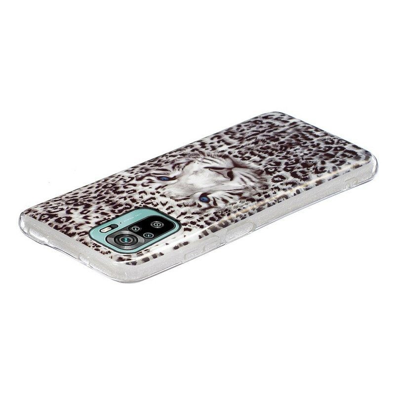 Case Xiaomi Redmi Note 10 / 10S Fluoresoiva Leopard