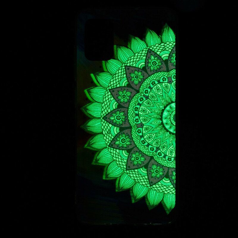 Case Xiaomi Redmi Note 10 / 10S Fluoresoiva Värillinen Mandala