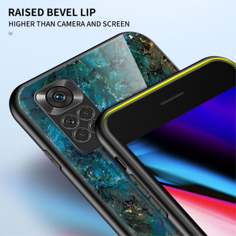 Case Xiaomi Redmi Note 11 / 11S Marmorivärit Karkaistu Lasi