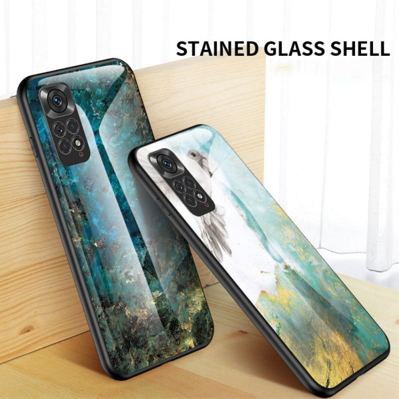 Case Xiaomi Redmi Note 11 / 11S Marmorivärit Karkaistu Lasi