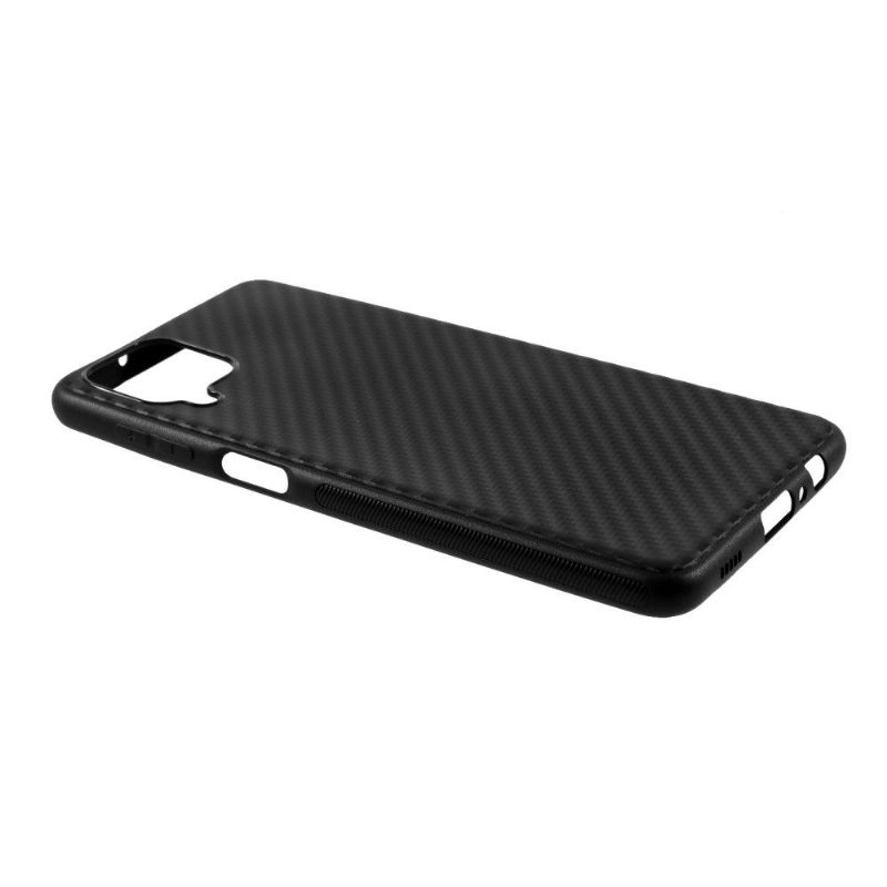 Case Samsung Galaxy A12 Murtumaton Puhelinkuoret Hiilikuitupinnoite