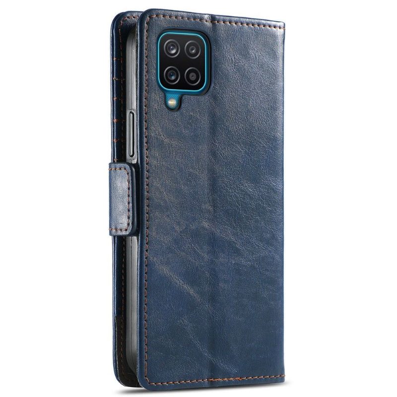 Flip Case Samsung Galaxy A12 Hemming Kotelot Flip Flip Business