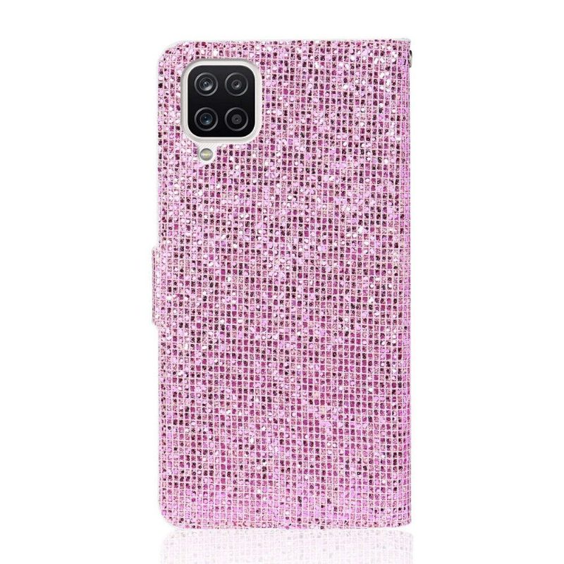 Kotelot Samsung Galaxy A12 Glitter-korttikotelo