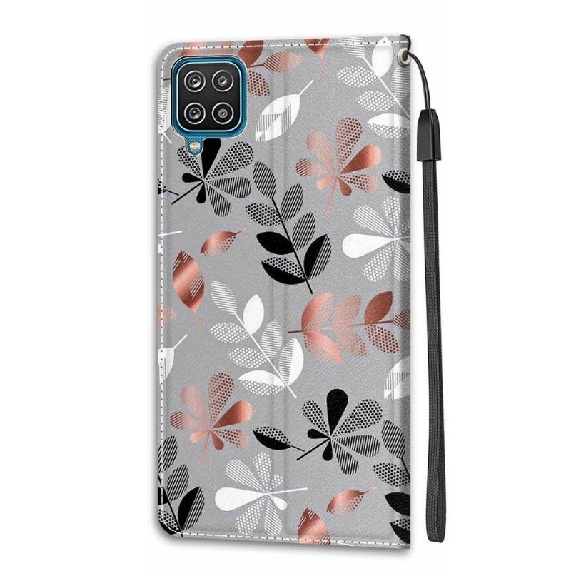 Kotelot Samsung Galaxy A12 Illustration Wild Leaves