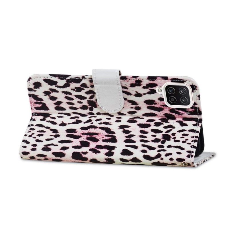 Kotelot Samsung Galaxy A12 Leopard-kuvio