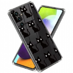 Case Samsung Galaxy A55 5g Puhelinkuoret Mustat Kissat