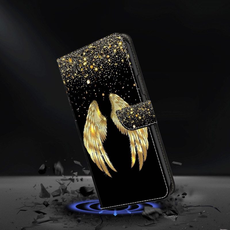 Kotelot Samsung Galaxy A55 5g Golden Wings Suojakuori