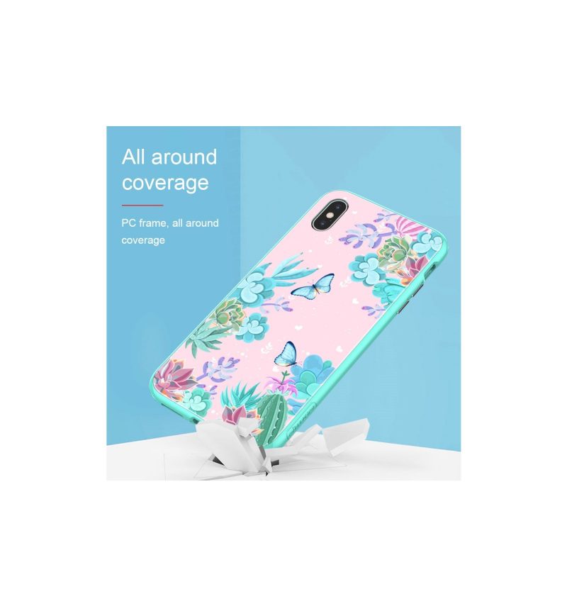 Case iPhone XS Max Kukkakotelo