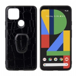 Case Google Pixel 5 Croc-tehoste Renkaalla