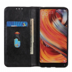 Kuoret Motorola Moto G200 5G Kotelot Flip Folio Sylvester Keinonahkaa