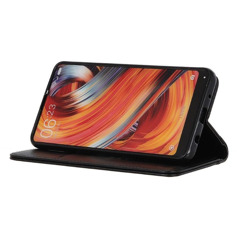 Kuoret Motorola Moto G200 5G Kotelot Flip Folio Sylvester Keinonahkaa