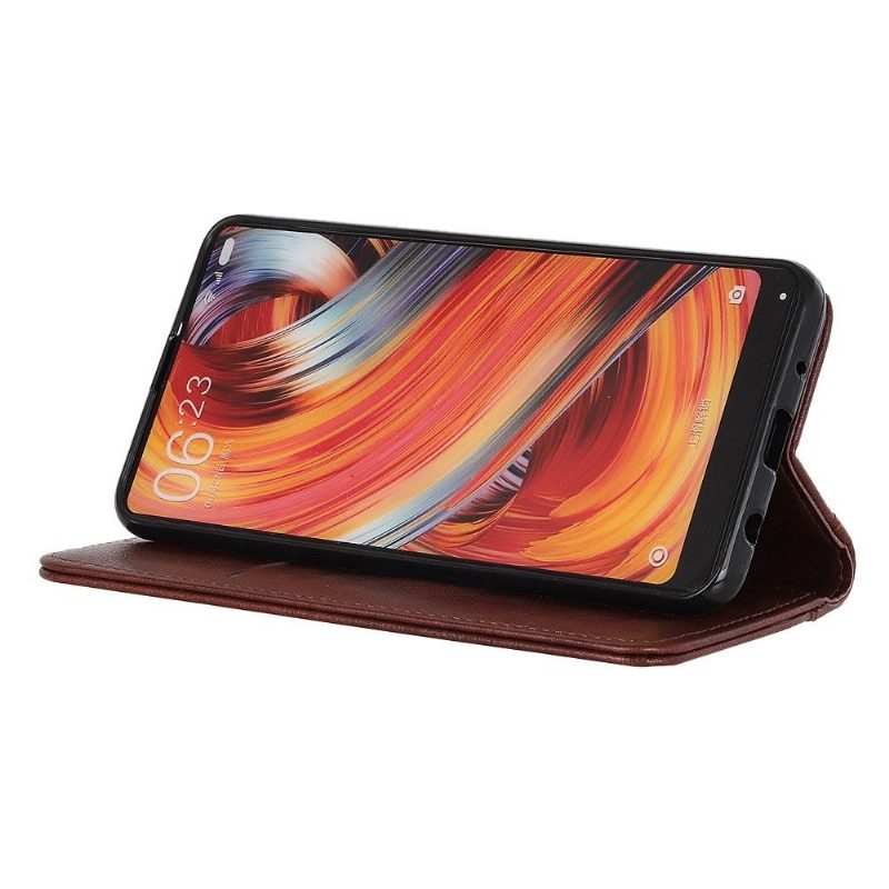 Kuoret Motorola Moto G200 5G Kotelot Flip Folio Sylvester Keinonahkaa