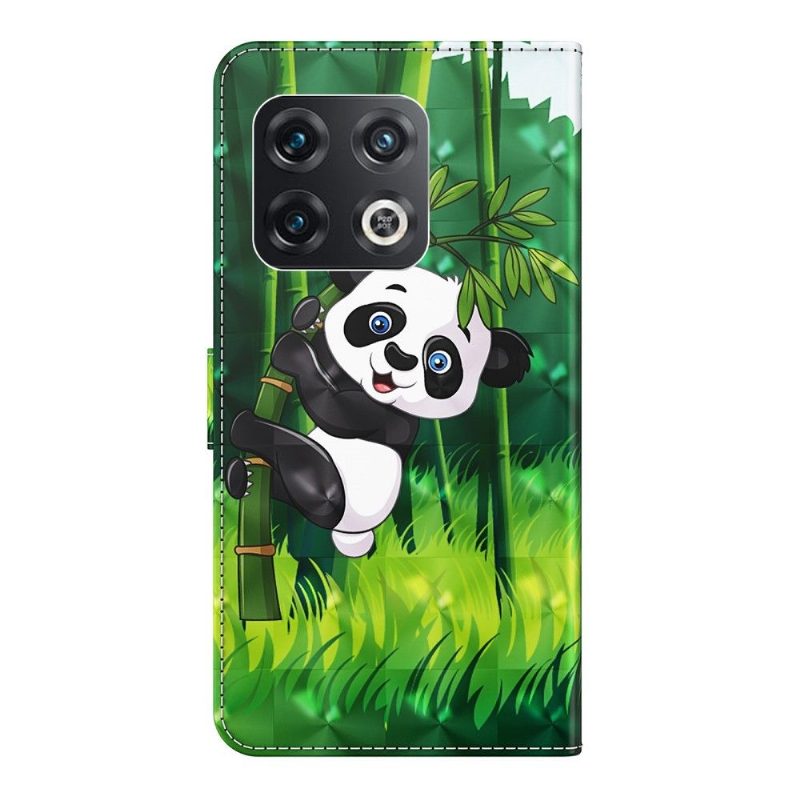 Flip Case OnePlus 10 Pro Hemming Panda Kyydissä