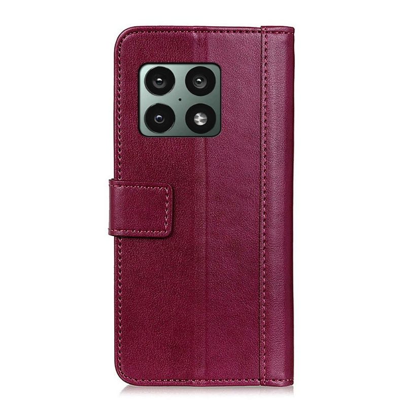 Kotelot OnePlus 10 Pro Cerena Faux Leather Folio