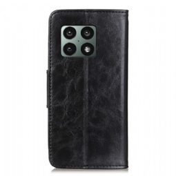 Kuoret OnePlus 10 Pro Alkuperäinen Edouard Classic Faux Leather