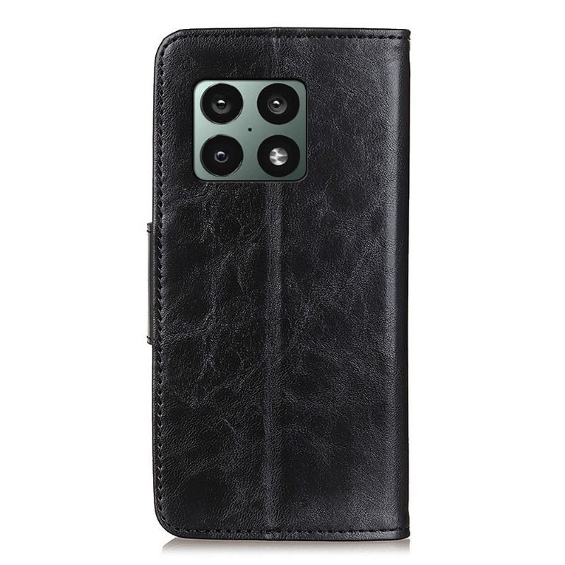 Kuoret OnePlus 10 Pro Alkuperäinen Edouard Classic Faux Leather