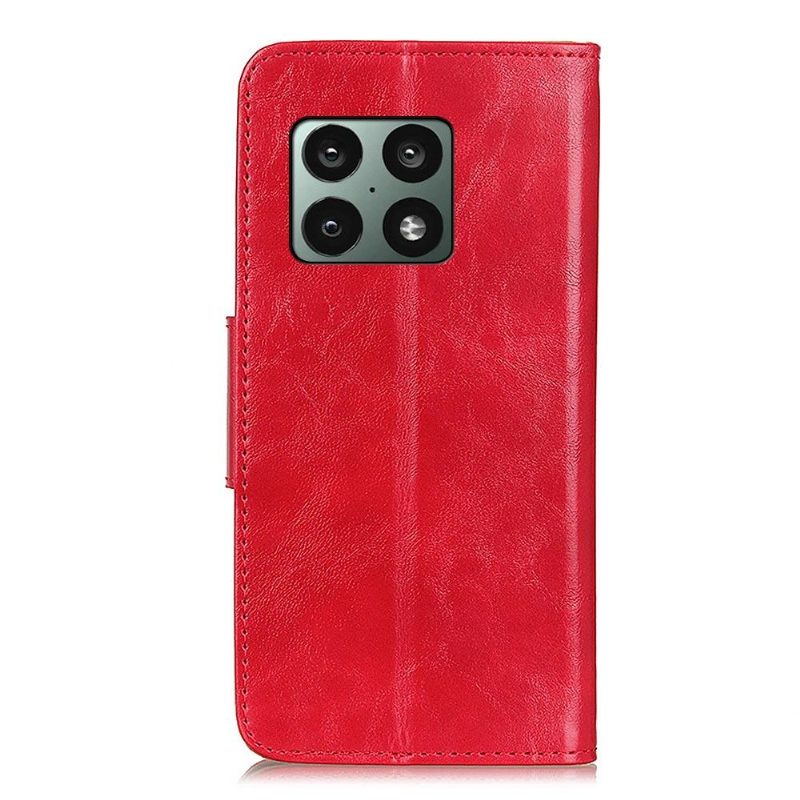 Kuoret OnePlus 10 Pro Alkuperäinen Edouard Classic Faux Leather