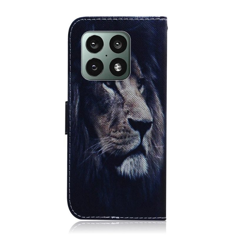 Kuoret OnePlus 10 Pro Suojakuori Lion Kuvio