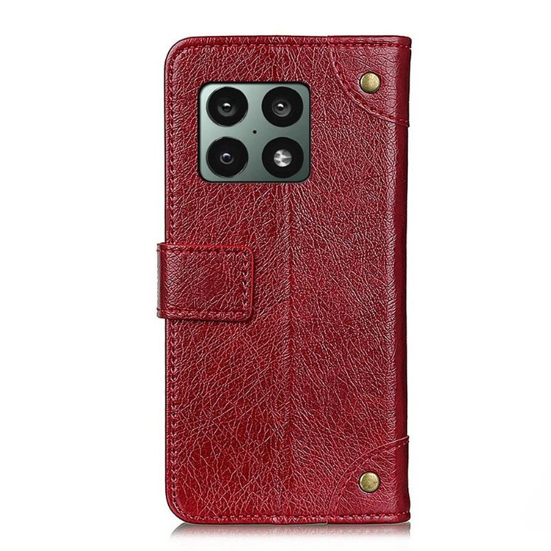 Nahkakotelo OnePlus 10 Pro Emma Faux Leather Vintage