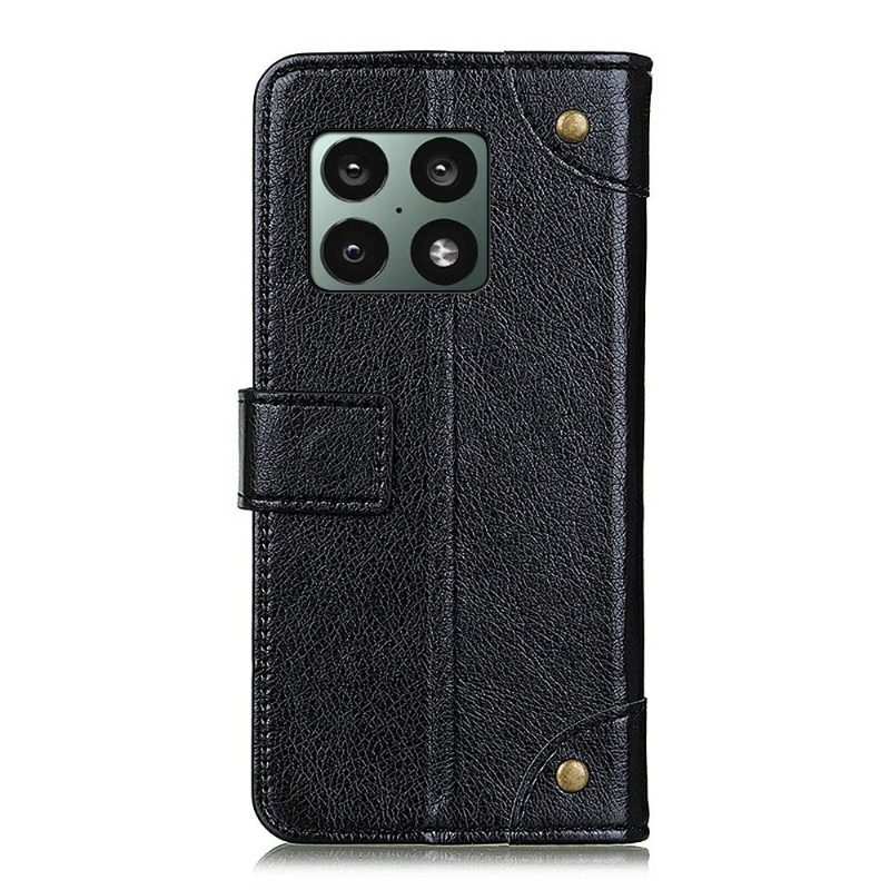 Nahkakotelo OnePlus 10 Pro Emma Faux Leather Vintage