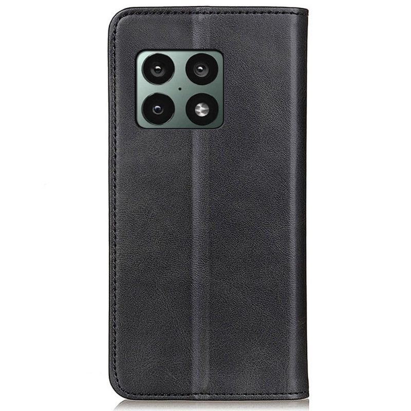 Nahkakotelo OnePlus 10 Pro Murtumaton Puhelinkuoret Kotelot Flip Simone Flip Aged Faux Leather