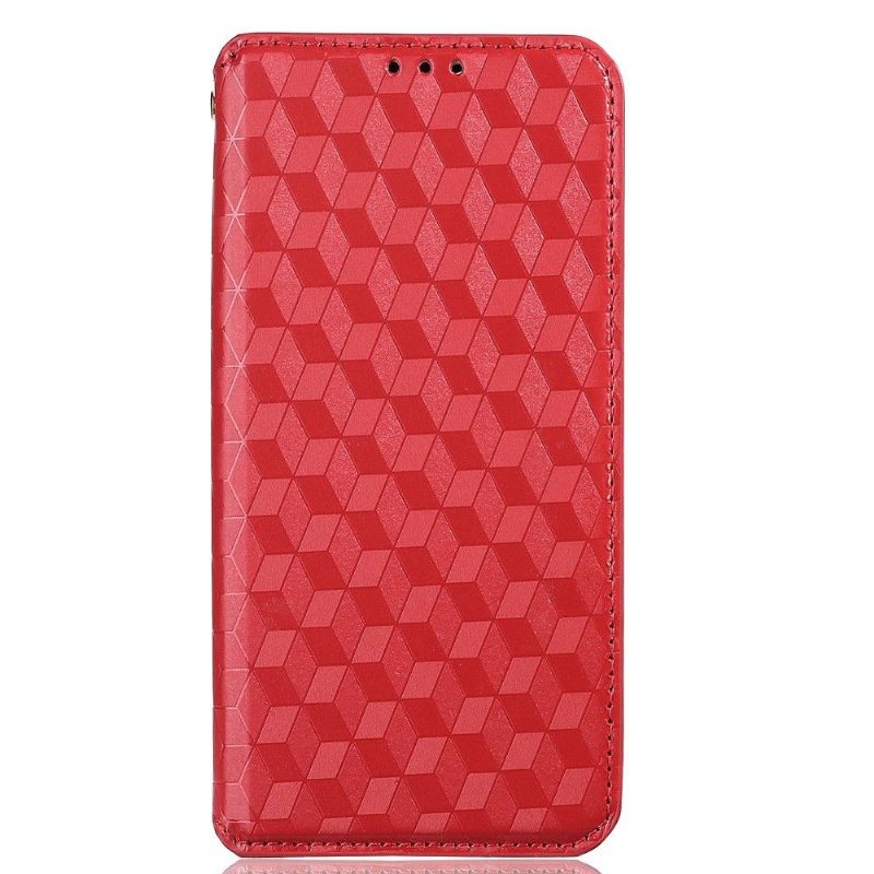 Nahkakotelo OnePlus 10 Pro Murtumaton Puhelinkuoret Kotelot Flip Suunnittelugeometria