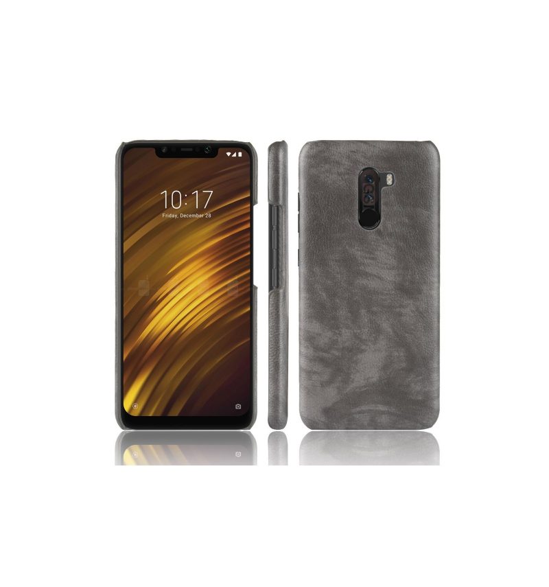 Kuori Pocophone F1 Nahkaefekti