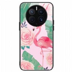 Kuori Huawei Mate 50 Pro Flamingo Karkaistu Lasi