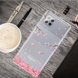 Case Samsung Galaxy A42 5G Murtumaton Puhelinkuoret Vaaleanpunainen Kukka