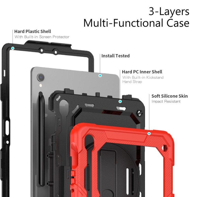 Puhelinkuoret Samsung Galaxy Tab S9 Erittäin Kestävä Monitoiminen