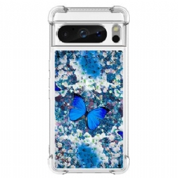 Case Google Pixel 8 Pro Puhelinkuoret Butterfly Glitter