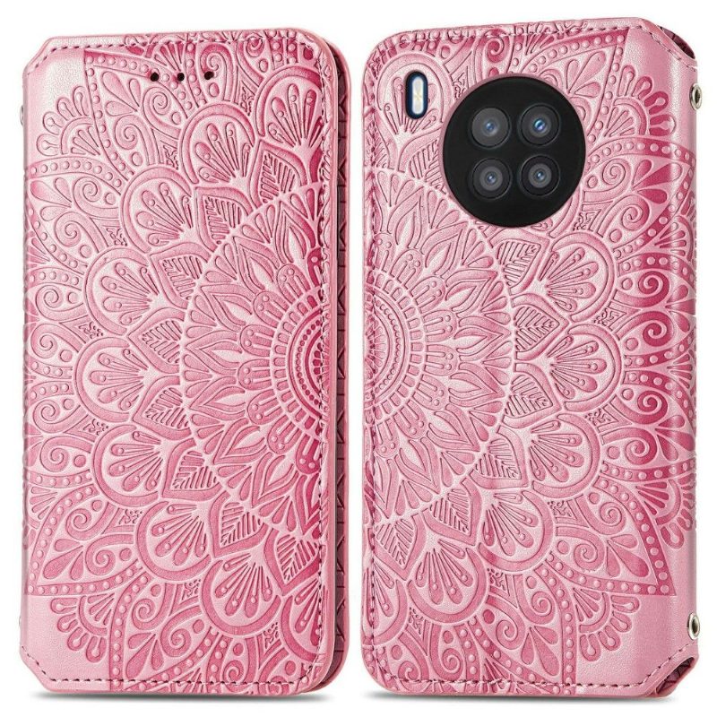 Flip Case Huawei Nova 8i / Honor 50 Lite Hemming Kotelot Flip Flip Chic Mandala