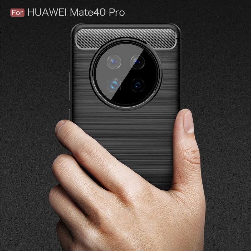 Case Huawei Mate 40 Pro Murtumaton Puhelinkuoret Joustava Harjattu Tehoste