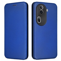 Nahkakotelo Oppo Reno 11 Pro 5g Carbonone Fiber Suojakuori