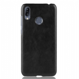 Case Asus Zenfone Max M2 Premium-nahkaefekti