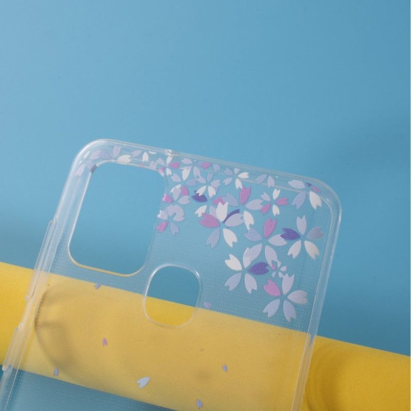 Case Samsung Galaxy A21s Butterflies Florets