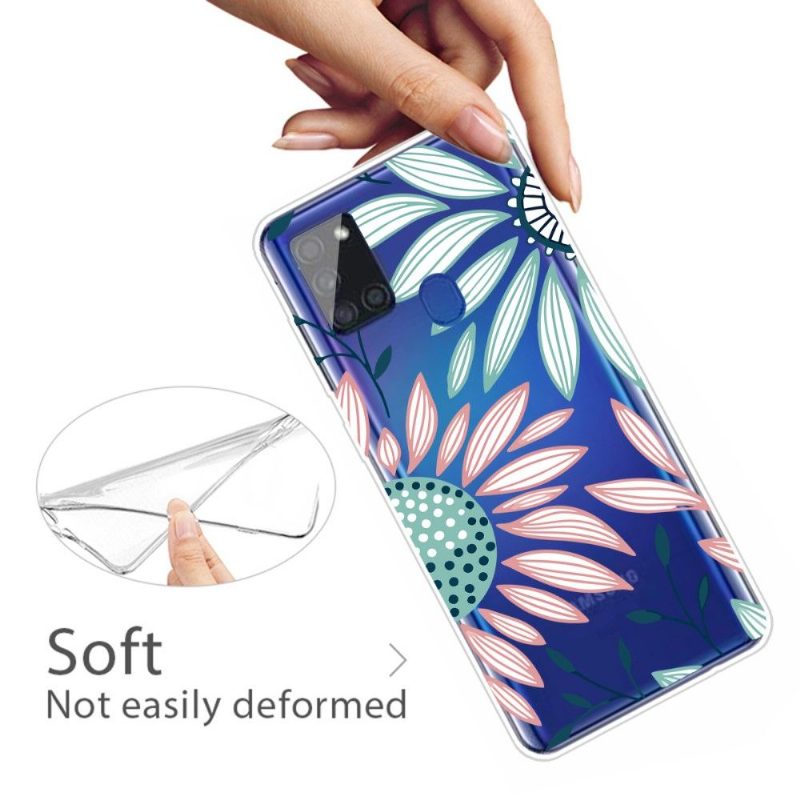 Case Samsung Galaxy A21s Daisy Flowers