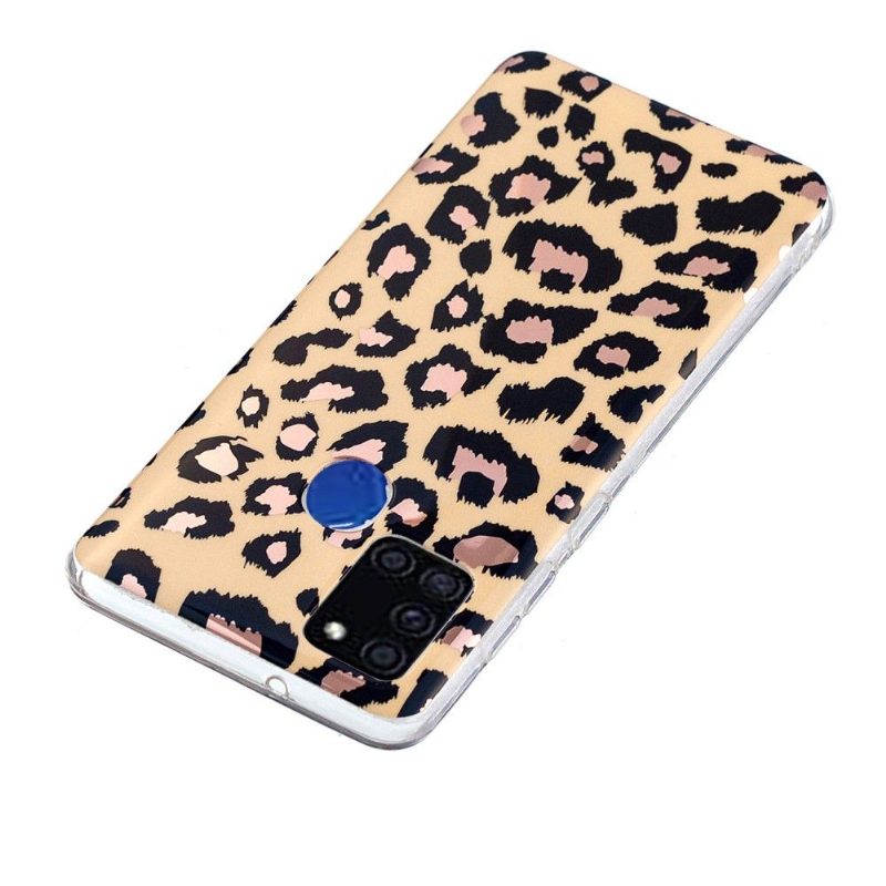 Case Samsung Galaxy A21s Murtumaton Puhelinkuoret Joustava Leopard