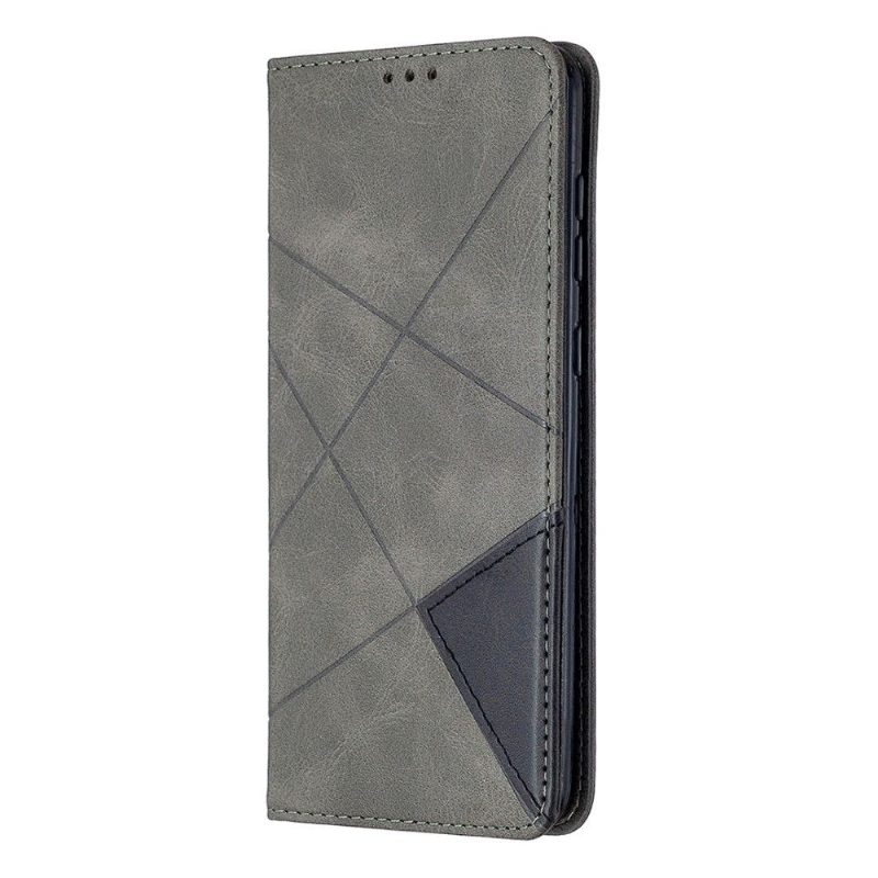 Flip Case Samsung Galaxy A21s Hemming Célinia Style Nahkainen Korttikotelo