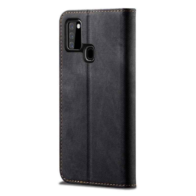 Flip Case Samsung Galaxy A21s Hemming La Giulia -tyyliset Farkut