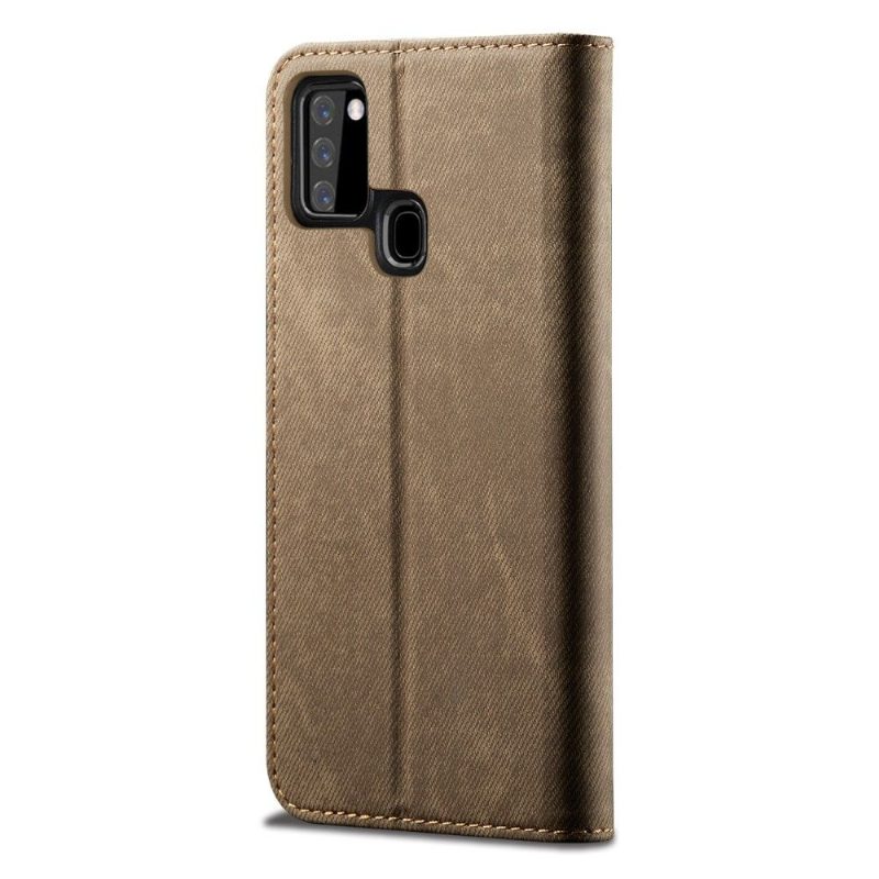 Flip Case Samsung Galaxy A21s Hemming La Giulia -tyyliset Farkut