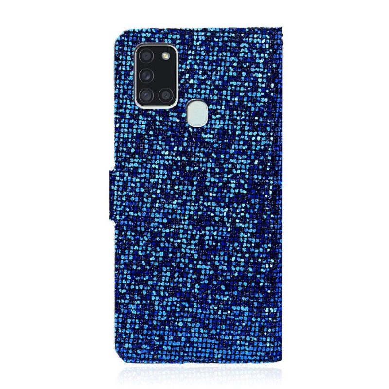 Kotelot Samsung Galaxy A21s Glitter-korttikotelo