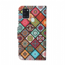 Kotelot Samsung Galaxy A21s Kaleidoskooppi Mandala