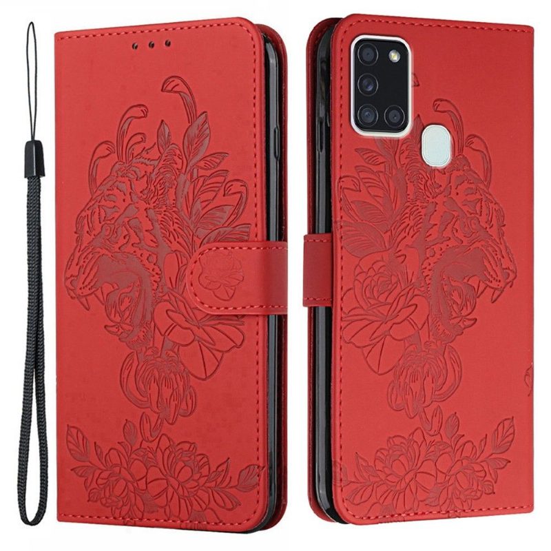 Kotelot Samsung Galaxy A21s Suojakuori Design Tiger