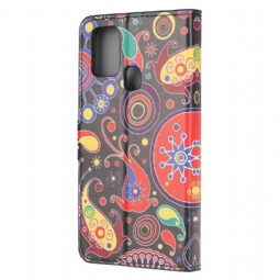 Kotelot Samsung Galaxy A21s Värikäs Paisley