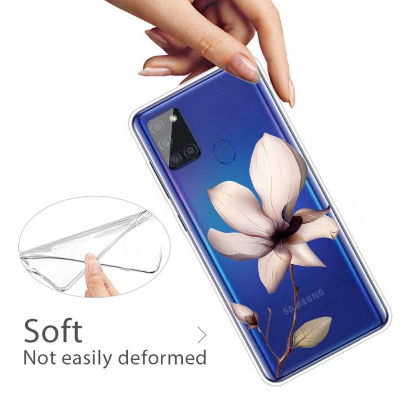 Kuori Samsung Galaxy A21s Alkuperäinen Villi Kukka