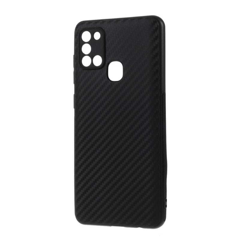 Kuori Samsung Galaxy A21s Carbon Fiber Look