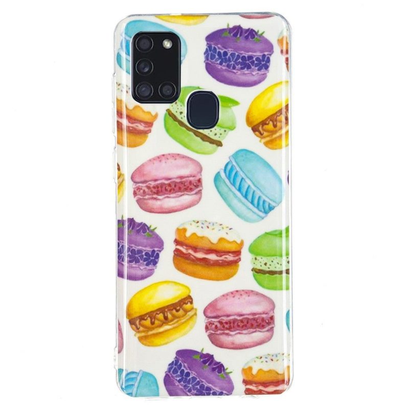 Kuori Samsung Galaxy A21s Fluorescent Macarons