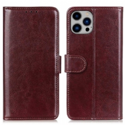 Kotelot iPhone 14 Plus Faux Leather Finesse