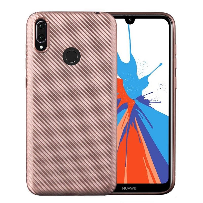 Kuori Huawei Y7 2019 Hiilikuitupinnoite